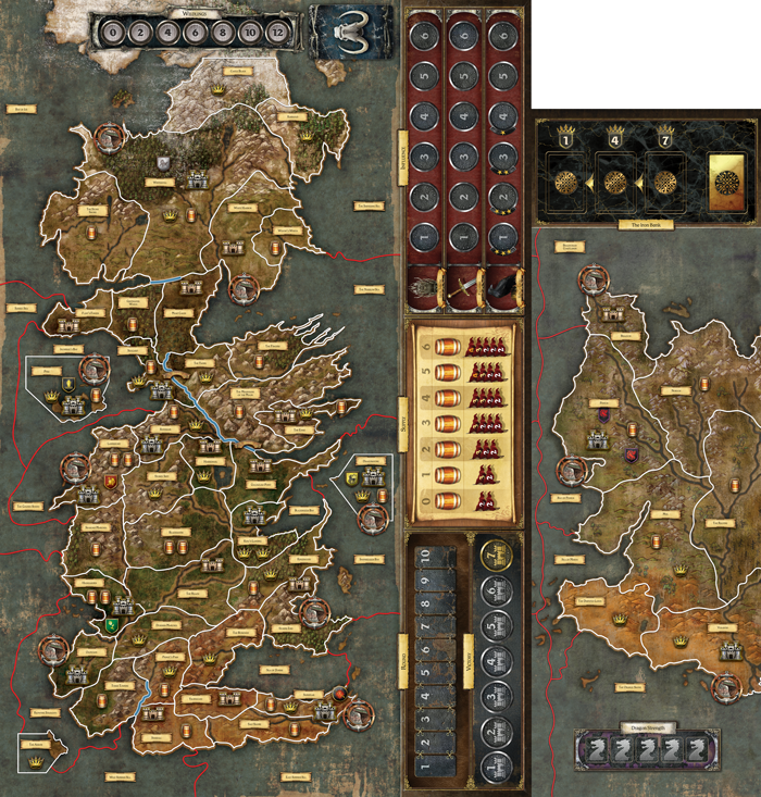 A Game Of Thrones : The Board Game Second Edition - Mother of Dragons Expansion